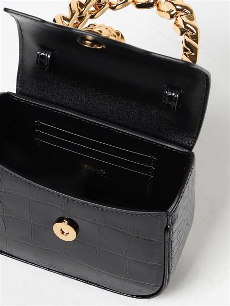 borsa versace lucida|saks versace bag.